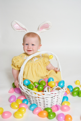 easter baskets for baby