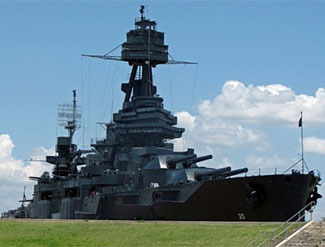 Battleship Texas on Battleship Texas State Historic Site