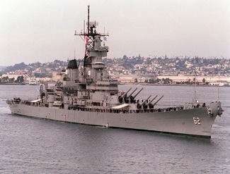Online Battleship on Battleship New Jersey
