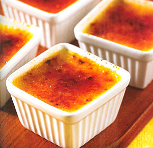 White Chocolate Caramel Creme Brulee