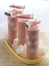 Watermelon Malibu surf cocktail