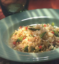 Baked Risotto Primavera