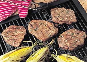 Grilled Lime Cilantro Chuck Steaks