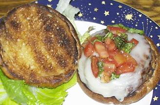 Caprese Burgers