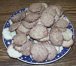 Coconut Refrigerator  Cookies