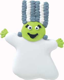 Bride of Frankenstein Halloween Cookies