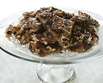 Sugar Free, Low Carb Butter Pecan Brittle