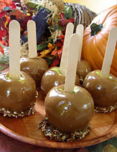 Sugar-free Low Carb Caramel Apples