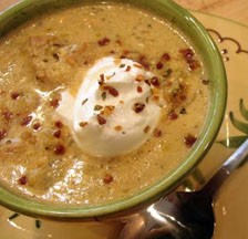 Slow Cooker Low Carb Cheesey Broccoli Soup