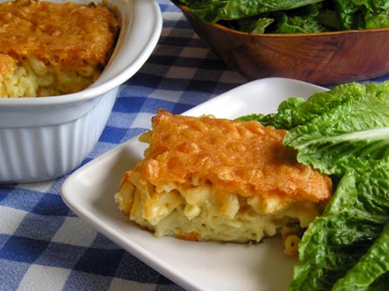 Low Carb Baked Macaroni and Cheese