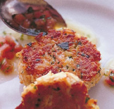 Rick Stein's Maryland Crab Cakes with Tarragon and Butter Sauce