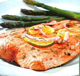 Slow Cooker Poached Salmon