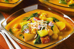 Coconut Curry Chickpea Soup