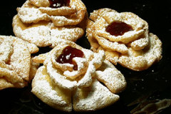Polish Chrusciki Rosette Cookies