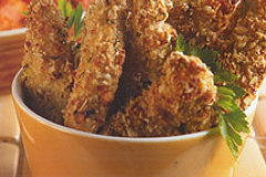 Herbed Toaster Oven Fried Chicken