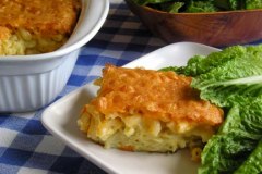 Low Carb Baked Macaroni and Cheese