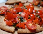 Tomato and Basil Flatbread