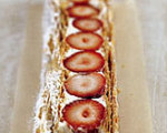 Strawberry Napoleon with White Chocolate Mousse