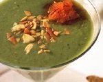 Chilled Avocado, Tomatillo and Cucumber Soup