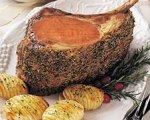 Rosemary Garlic Beef Rib Roast