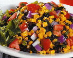 Holly Clegg's Black Bean, Corn and Fresh Tomato Salad