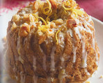 Carrot Cakes with Lemon Glaze