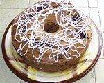 Chocolate Cherry Sour Cream Coffee Cake