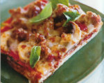 Low Carb Deep Dish Pizza Quiche