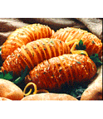 Lemon Fan Potatoes