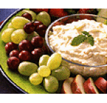 Fruit Bowl with Marshmallow Dip