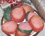 Festive Peppermint Refrigerator Cookies