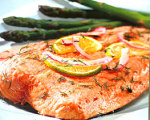 Slow Cooker Poached Salmon