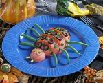 Mashed Potato Spiders -- Halloween Recipes