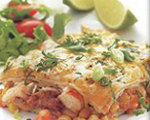 Shrimp Enchiladas Verde