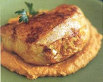 Pork Chops with Sweet Potato Gravy