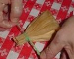 Vegtable and Cheese Corundas-Tamales