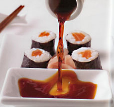 Tekka-Maki Sliced Tuna Roll Sushi