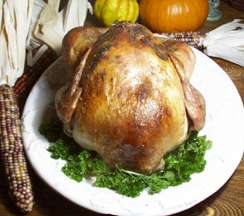 Honey Brined Herb Roasted Turkey