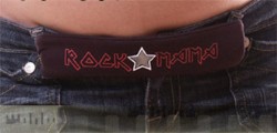 rock star maternity belt buckles