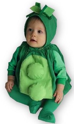 pea in the pod baby costume
