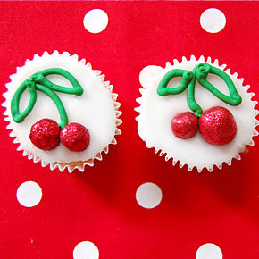 cherry cupcakes