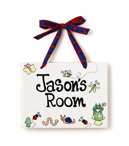 Cute Nursery Addition Personalized Baby Name Plaques Bugs 206 Jpg Princess 215 Tags Baby Name Plaque Room Decor S Ceramic Plates Nursery
