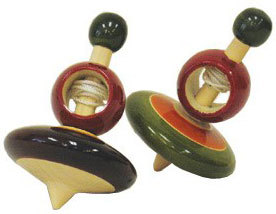 wooden top