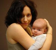 baby holding