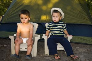 taking your baby camping