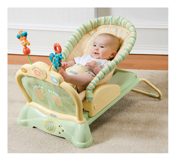 child bouncy seat