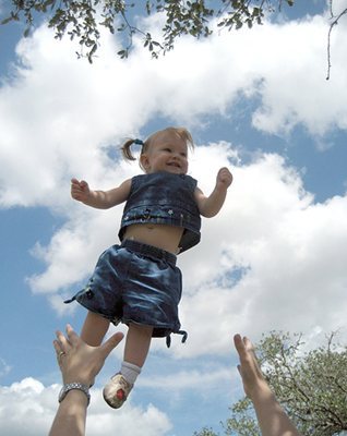 baby throwing baby fun, baby play, baby roughhousing, baby shakes, bounce your baby, shaken baby, too rough with baby