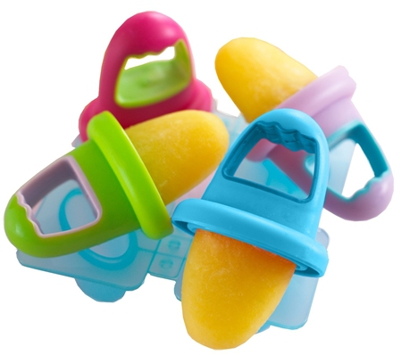 Perfect ice pop molds for babies