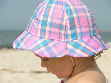 sun hat plus sunscreen is safe