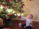Adorable video documents Christmas with a baby